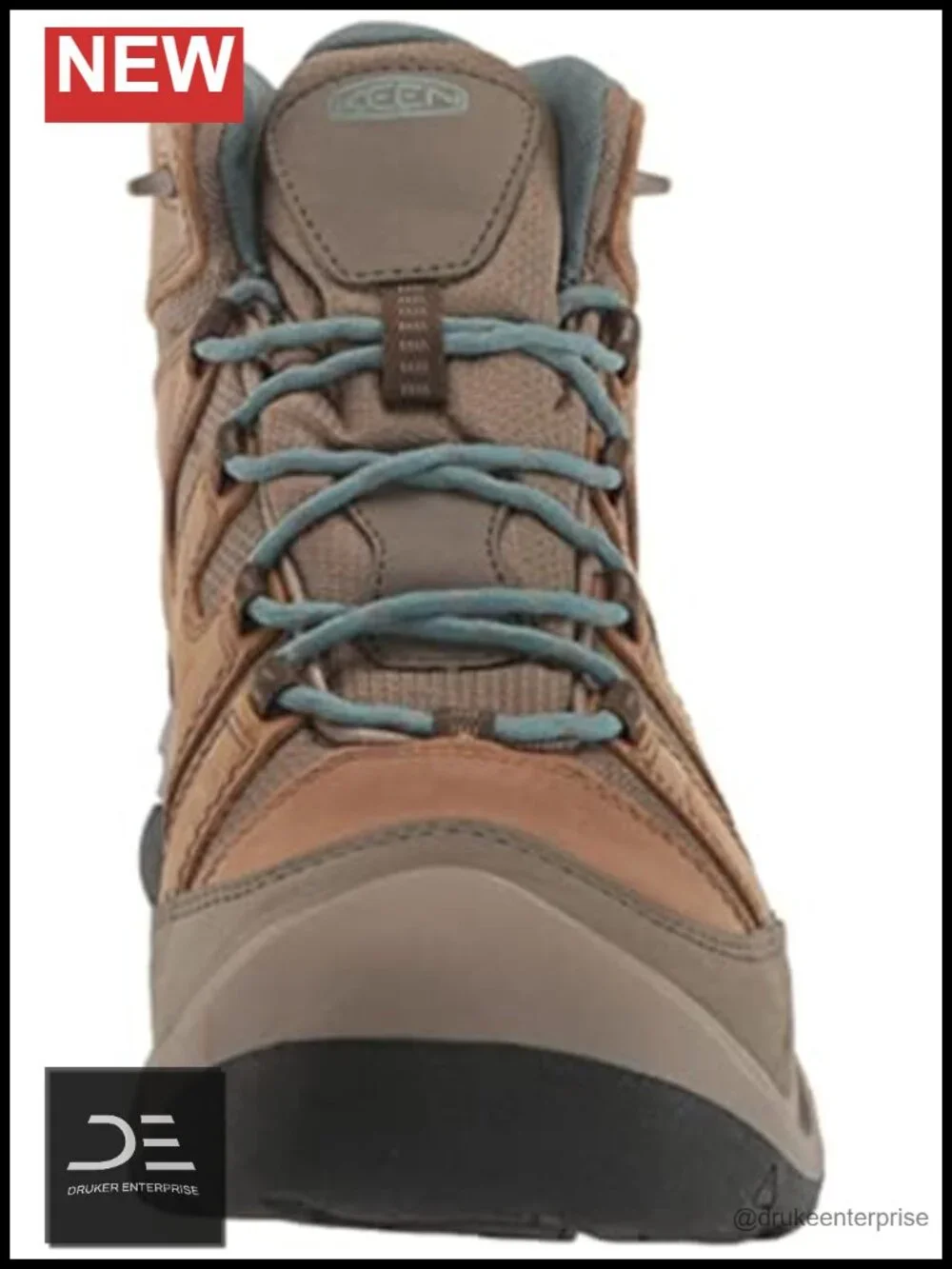 Women's Waterproof Leather Hiking Boots Ankle Mid-Calf Lace-Up KEEN